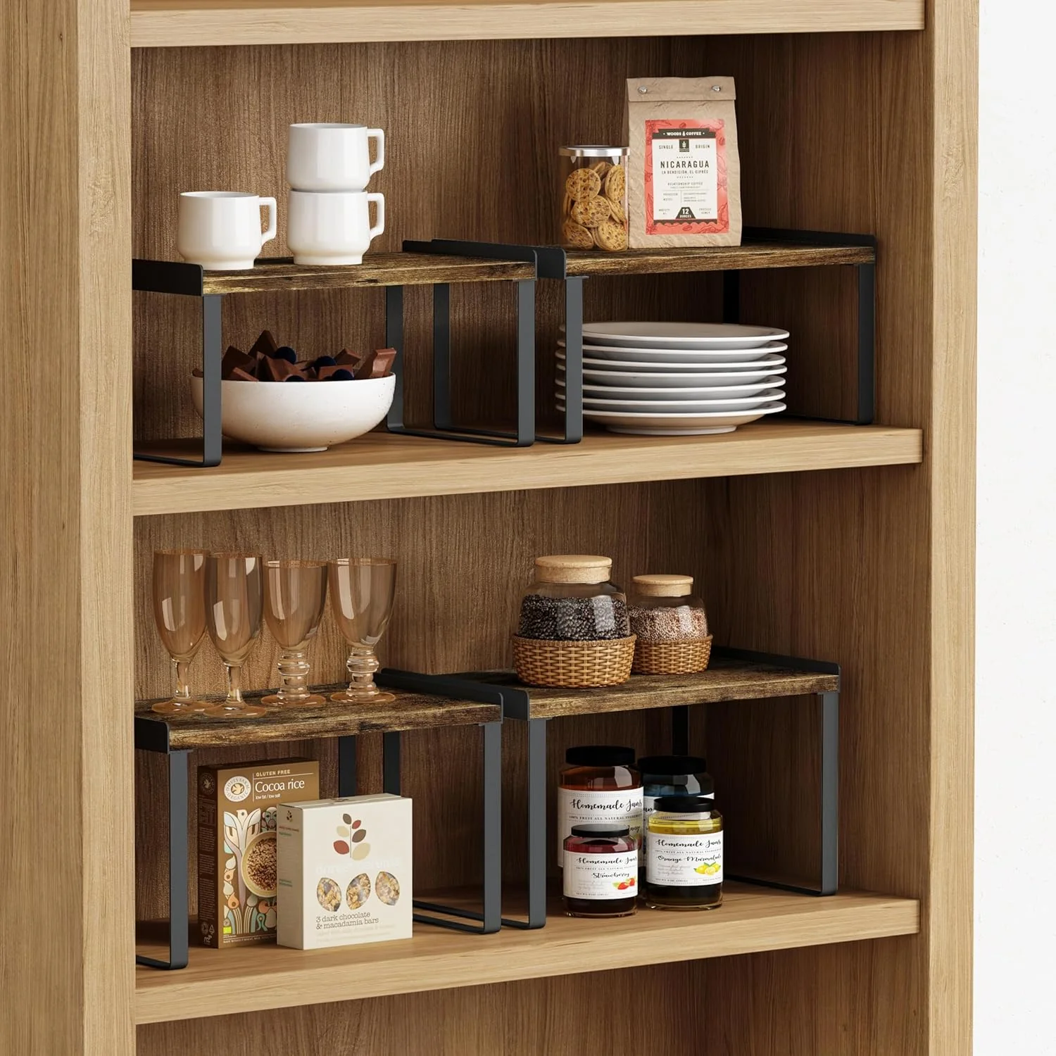 Goozii Kitchen Cabinet Organizers and Storage Shelves image 4
