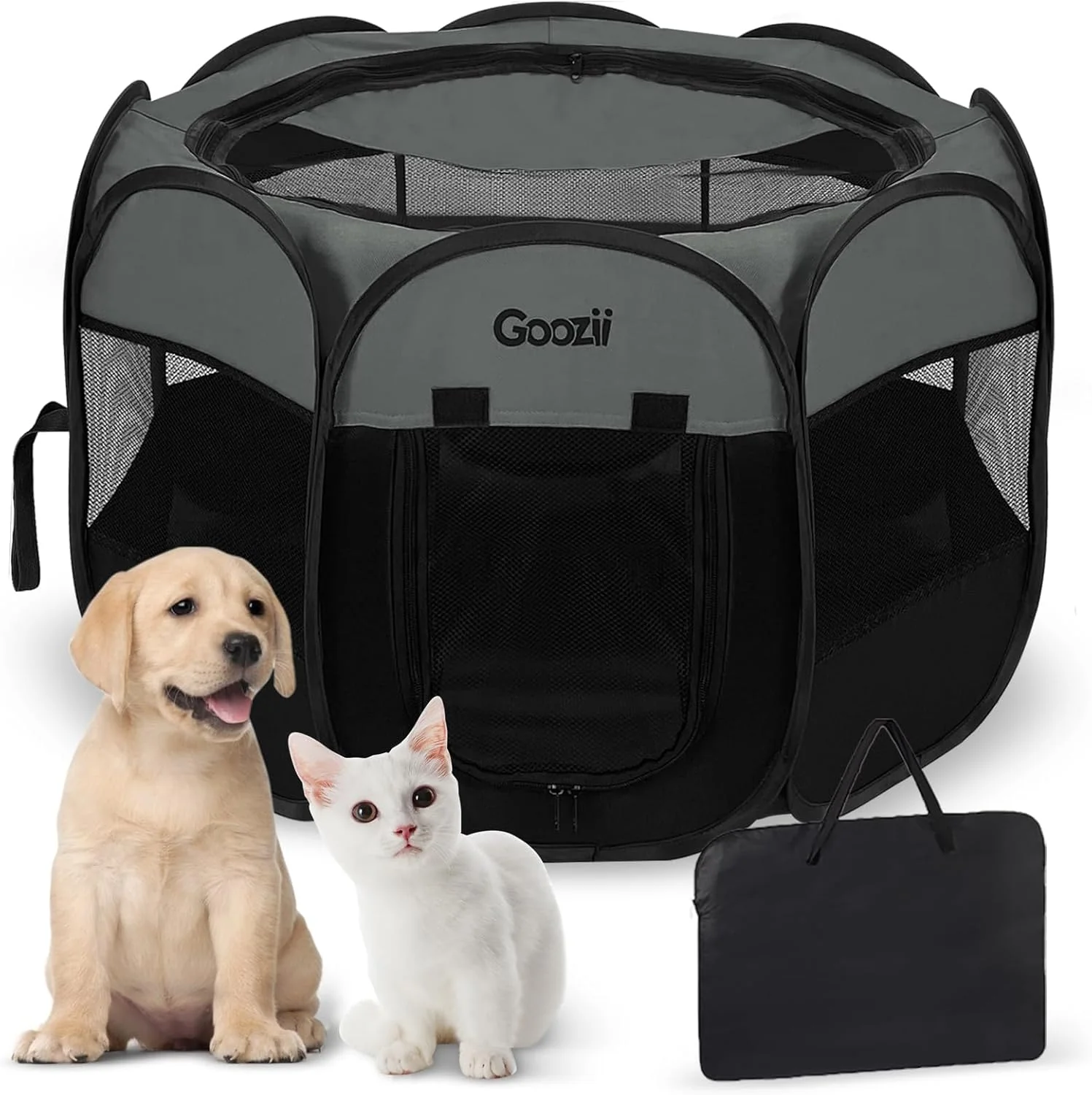 Goozii Portable Puppy Playpen Indoor