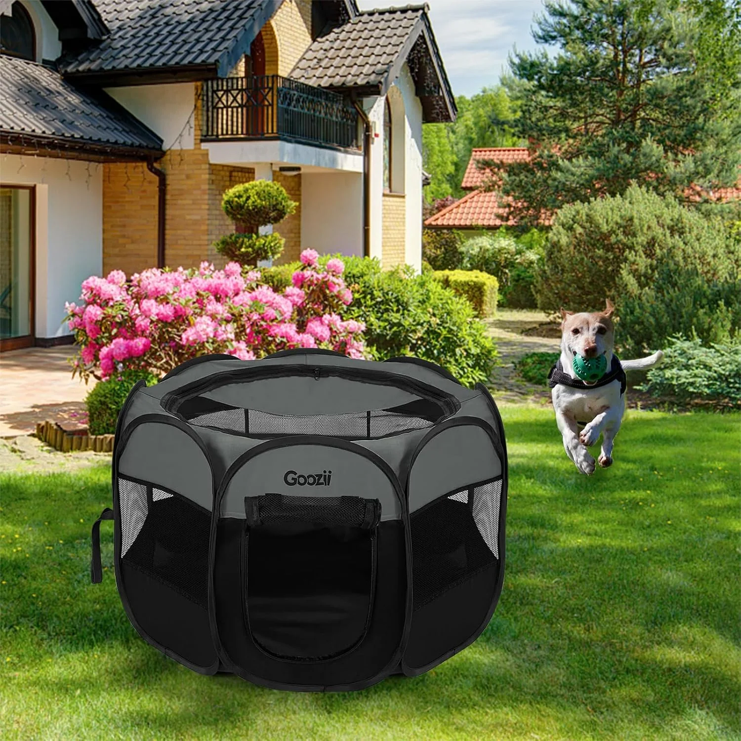 Goozii Portable Puppy Playpen Indoor image 7