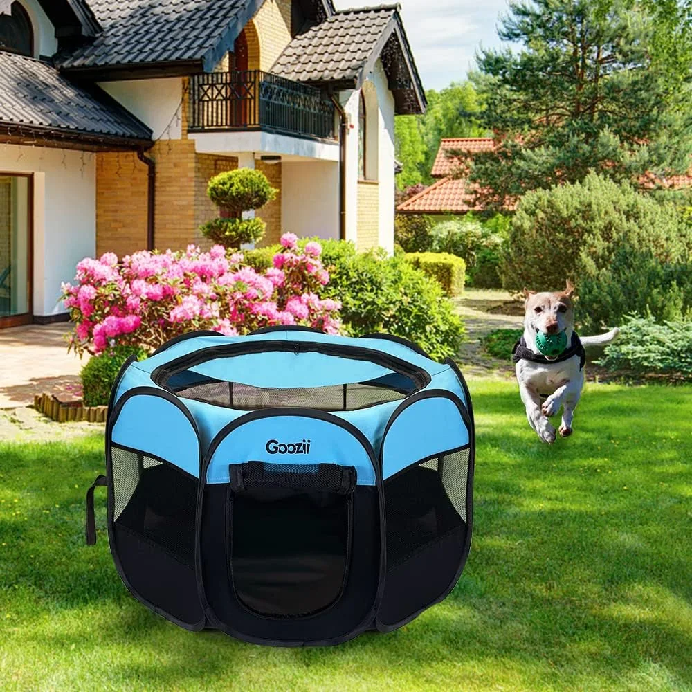 Goozii Dog Playpen for Large Dogs Portable Collapsible image 6