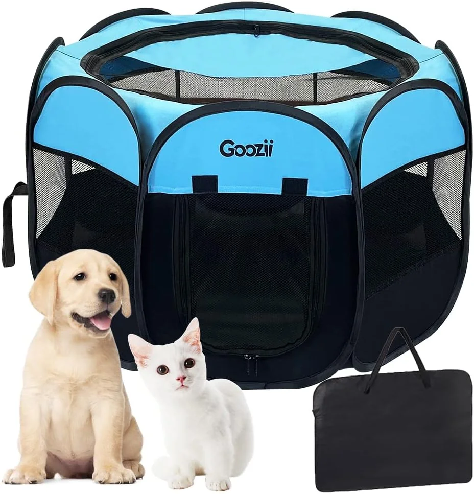 Goozii Dog Playpen for Large Dogs Portable Collapsible image 8